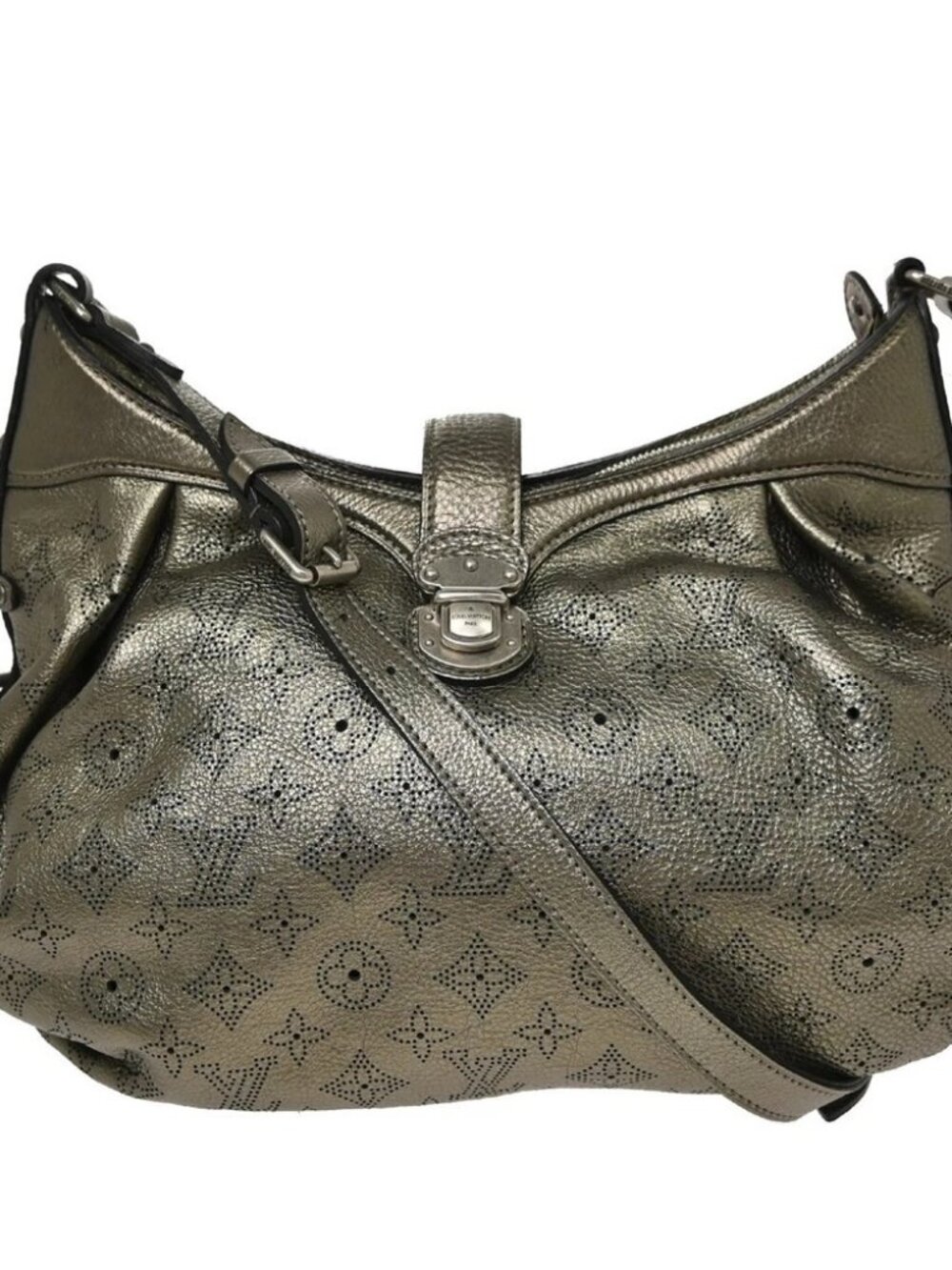Louis Vuitton Silver Mahina XS Shoulder Bag